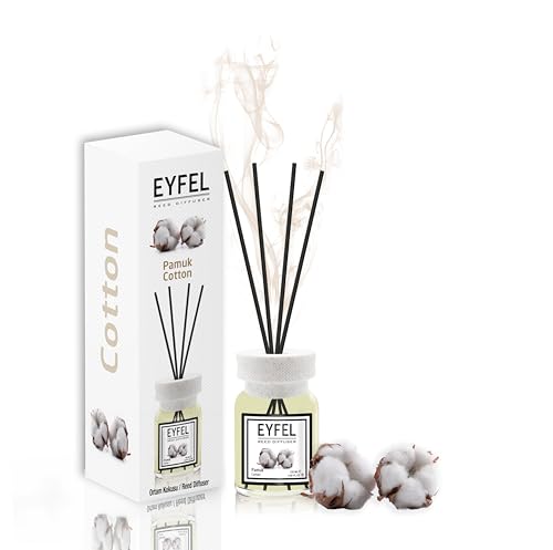 EYFEL Diffuseur à roseaux, Coton - 120 ML en promo à 8,99€ (-63%) sur Amazon FR