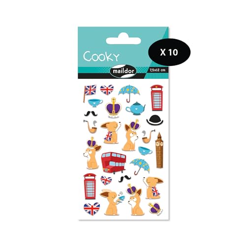 MY MANDARINE 560381Cpack - GOMMETTES 3D Cooky - LOT DE 10... en promo à 9,17€ (-54%) sur Amazon FR