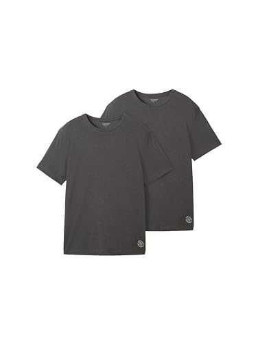 TOM TAILOR Camiseta básica para Hombre en Paquete Doble... - Amazon Espagne à 12.01€