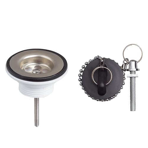 Wirquin 30723119 Bonde de lavabo avec bouchon en plastique... en promo à 9,60€ (-31%) sur Amazon FR