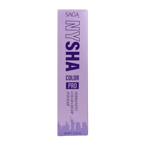Tinte Permanente Saga Pro Nysha Color Nº 6.34 100 ml - Bon plan à 6.59€