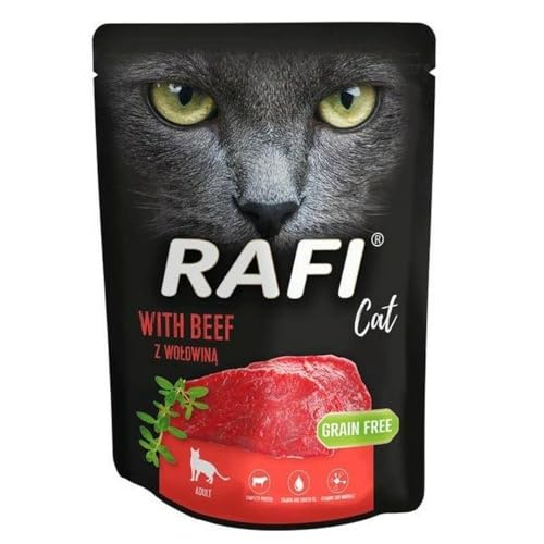 Dolina Noteci Cibo per gatti RAFI Cat Manzo 300 g - Animalerie Amazon Italie à 1.92€