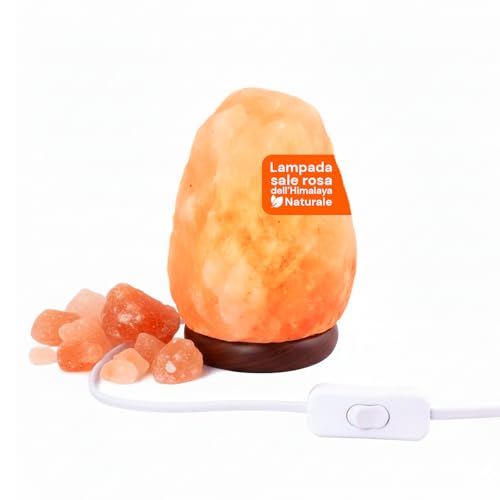 Avilia - Lampada di Sale Rosa dell'Himalaya 100% Naturale... - High-Tech & Électronique Amazon Italie à 16.20€