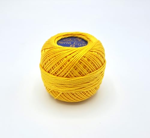 gomitolino filo da ricamo Perlè n8-100% cotone egiziano... - Loisirs Créatifs Amazon Italie à 1.80€