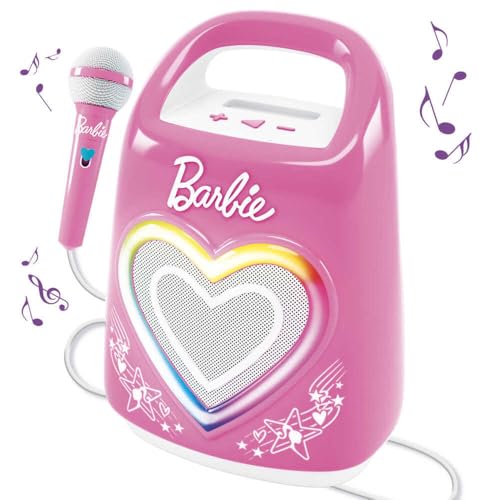 Lisciani - BARBIE PARTYMAKER High Tech Speaker & Microphone... - High-Tech & Électronique Amazon Allemagne à 34.10€