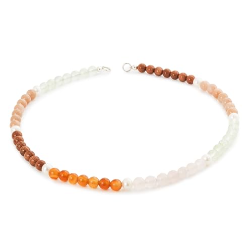 Trollbeads Collana con pietre preziose, 42, Gemma, Perla - Amazon Italy à 40.21€