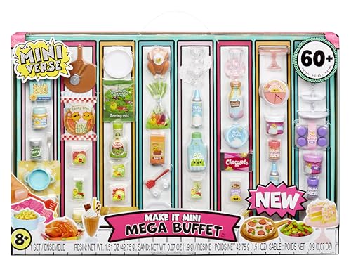 MGA's Miniverse Make It Mini Mega Buffet - Mini Objets à... - Jouets & Jeux Amazon France à 42.14€