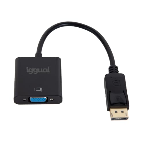 iggual Adaptador DisplayPort (M) a VGA (H) - High-Tech & Électronique Amazon Espagne à 11.81€