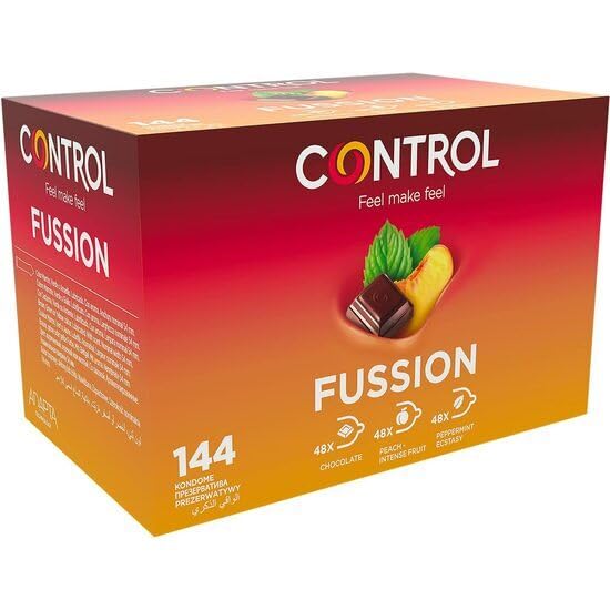 CONTROL ADAPTA FUSSION CONDOMS 144 UNITS - Amazon Italie à 42.99€
