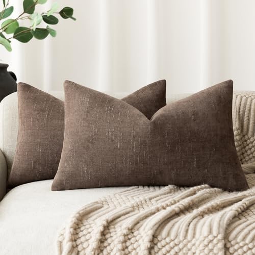 Foindtower Lot de 2 Housses de Coussin décoratives en... - Maison & Cuisine Amazon France à 11.32€