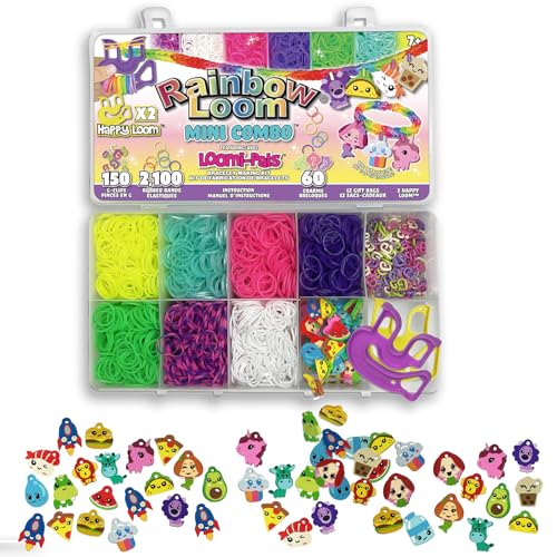 BANDAI - Rainbow Loom Mini Combo Set Loomi Pals – Set per... - Toys & Games Amazon Italy à 11.40€