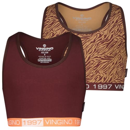 Vingino G-243-3 Racer 2pack, Comodidad Chicas, Rustic Brown, - Mode & Vêtements Amazon Espagne à 18.25€