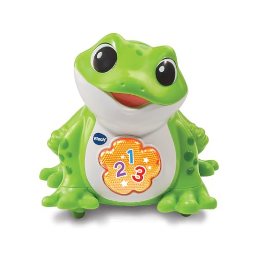 VTech - Pop, Ma Grenouille Hop Hop, Animal Interactif Qui... - Jouets & Jeux Amazon France à 15.00€