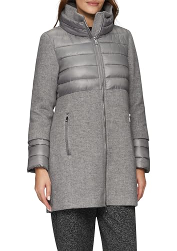 s.Oliver 2151241 - Abrigo híbrido de lana mixta, 9400, 36... - Jardin & Extérieur en promo à 61.69€