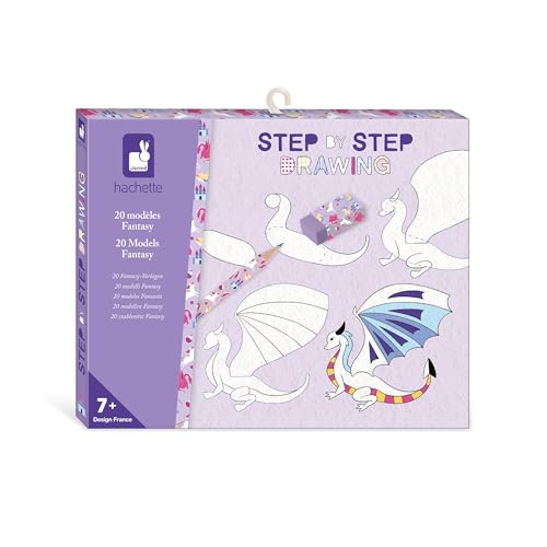 Janod - Step by Step Drawing - Apprendre à dessiner - 20... - Jouets & Jeux Amazon France à 4.50€