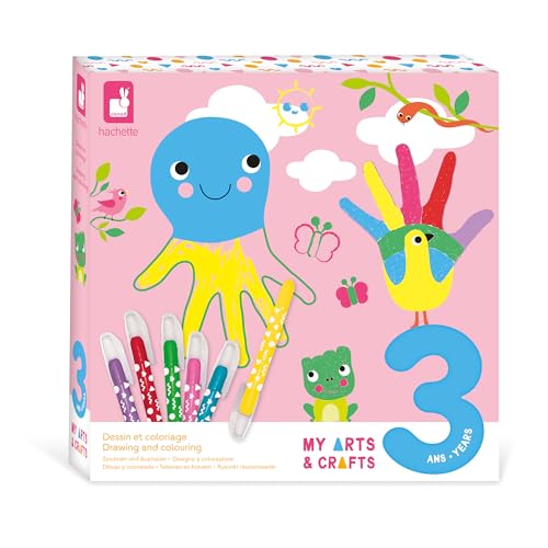 Dessin et coloriage enfant Janod My Arts et Crafts 8... en promo à 9,50€ (-44%) sur Amazon FR