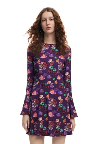 Desigual Chaleco de Flores, 3048 Lila FLANDES, L, Rojo, L - Amazon Espagne à 33.72€