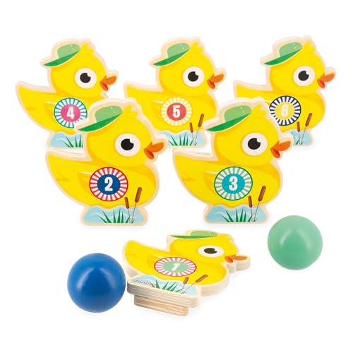Janod - Jeu de Quilles Enfant Applepop - Jeu d'Adresse - 6... - Jouets & Jeux Amazon France à 12.50€