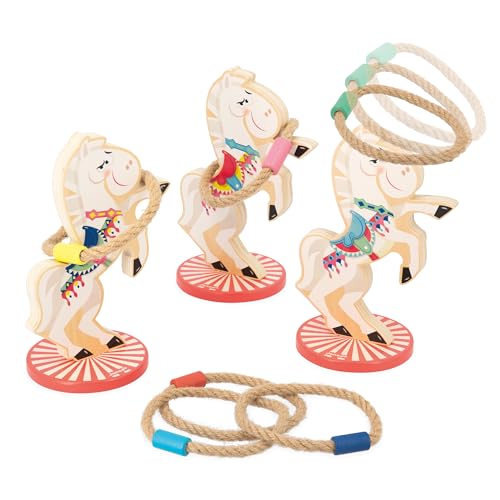 Janod - Jeu De Lancer d'Anneaux Chevaux Applepop - Jeu... - Toys & Games Amazon France à 12.50€