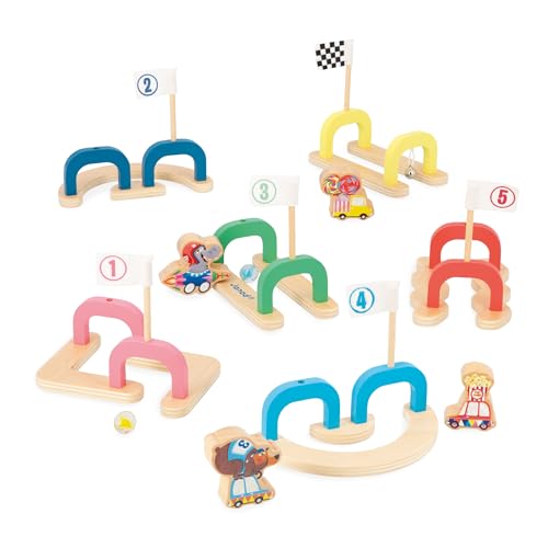 Janod - Jeu de Billes Enfant Applepop - Jeu d'Adresse - 6... - Jouets & Jeux Amazon France à 12.50€