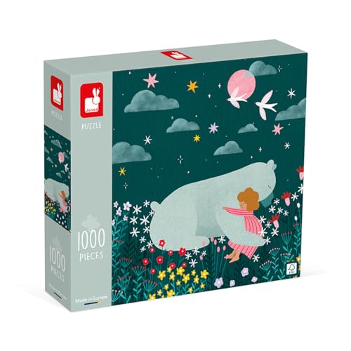 Janod – Puzzle 1000 Pièces – Amitié - Adapté Adulte... - Jouets & Jeux Amazon France à 8.50€