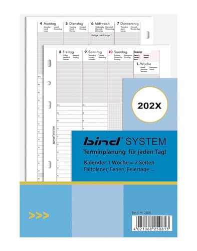 bind Calendar 2025 DIN A5 Calendar Insert Diary Daily... - Fournitures Bureau Amazon Royaume-Uni à 1.01€