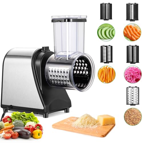 Meykey elettrico Grattugia e tagliaverdure 250 W 5 lame... - Bricolage & Outils Amazon Italie à 52.00€