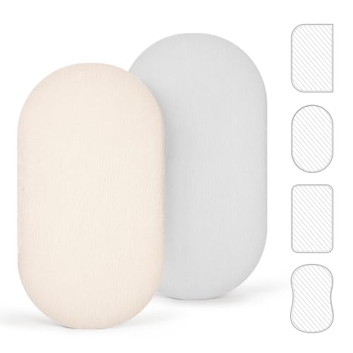 lulumoon Juego de 2 sabanas Cuna Ajustables para niños... - Toys & Games Amazon Spain à 10.72€