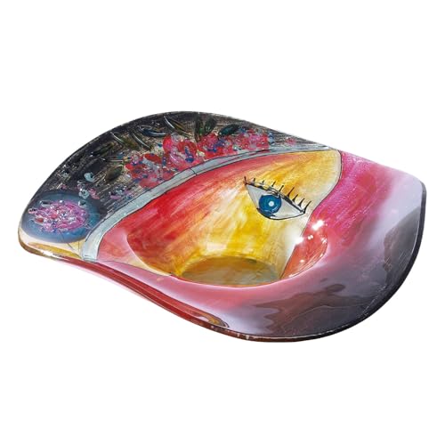 GILDE Bol en verre art Cloe - Verre - Multicolore... en promo à 77,58€ (-40%) sur Amazon FR