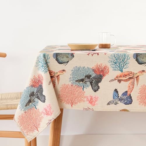 Belum Tischdecke mit Fleckenabweisend, Größe 140 x 140 cm... - Maison & Cuisine Amazon Allemagne à 14.37€