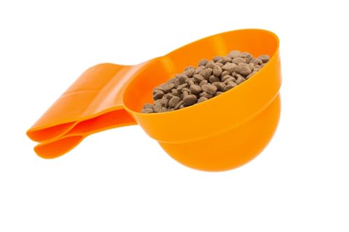 FIDELAMI Pince Cuillère Doseur Croquettes, 250 à 500 ML en promo à 4,90€ (-53%) sur Amazon FR