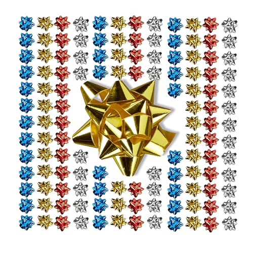 Relaxdays Nœuds Cadeaux en Lot de 200, Autocollants, Ruban... - Sports & Fitness en promo à 12.22€