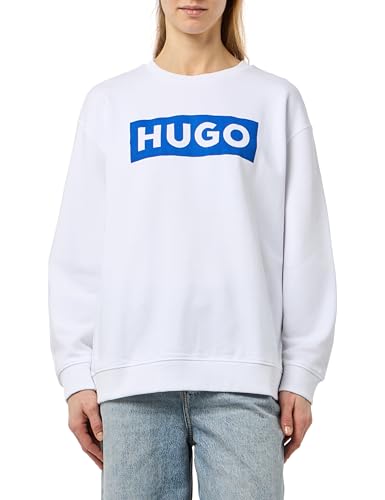 HUGO Classic Crew_B, Maglia Donna, White100, - Mode & Vêtements Amazon Italie à 30.99€