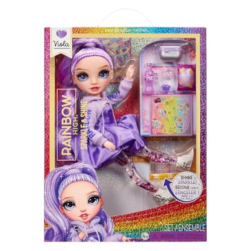 Rainbow High Sparkle and Shine - Viola (Purple) - 28 cm... - Jouets & Jeux Amazon Royaume-Uni à 8.00€