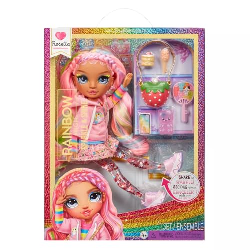 Rainbow High Sparkle and Shine - Rosetta (Pink) - 28 cm... - Toys & Games Amazon UK à 10.00€