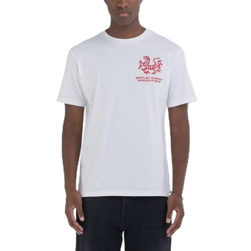 Replay M6872 Camiseta, 011 Natural White, XS Hombres - Jouets & Jeux Amazon Espagne à 9.38€