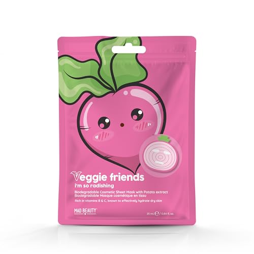 MAD BEAUTY Mascarilla Facial Superfood Radish Sheet Face... - Maison & Cuisine Amazon Espagne à 2.09€