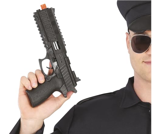 Pistolet Police Jouet Enfant Plastique I Noir Déguisement I... - Jouets & Jeux Amazon France à 2.43€
