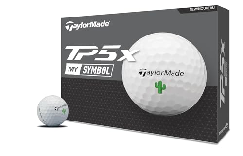 TaylorMade Golf 2024 Symbole TP5X Cactus GOLFBALLS Une... - Amazon France à 57.20€