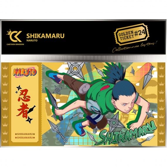 Cartoon Kingdom - Golden Ticket Naruto - V2 Shikamaru... - Auto & Moto Amazon Allemagne à 3.59€