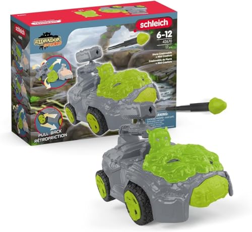 Schleich 42670 Crashmobil de Piedra con minicriatura, a... - Jouets & Jeux en promo à 14.92€