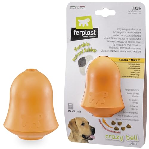 Ferplast CRAZY BELL Dog Toy - Refillable Dispenser for... - Sports & Fitness en promo à 5.57€