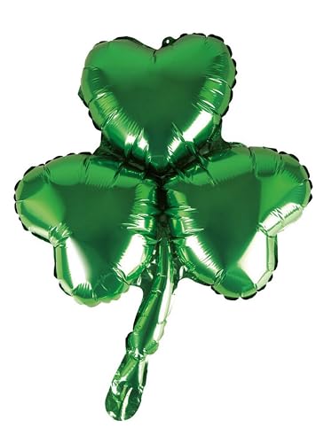 P'TIT CLOWN - Ballon Aluminium Saint Patrick - Trêfle... - Sports & Fitness en promo à 1.99€