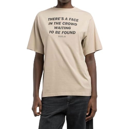 Replay W3362 Camiseta, 803 Light Taupe, XXS Mujeres - Home & Kitchen Amazon Spain à 10.57€