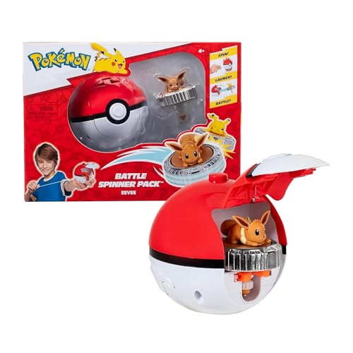 Pokémon Pack de toupies de Combat Évoli Toupie de Combat... - Jouets & Jeux en promo à 12.99€