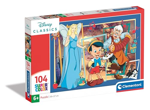 Clementoni - 25756 - Supercolor Puzzle - Disney Pinocchio... - Jouets & Jeux Amazon Italie à 8.50€