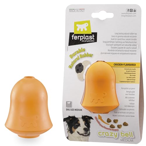 Ferplast CRAZY BELL Dog Toy - Refillable Dispenser for... - Sports & Fitness Amazon Royaume-Uni à 6.50€
