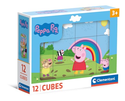 Clementoni Peppa Pig 12 Würfel Puzzle Kinder... - Jouets & Jeux en promo à 8.02€