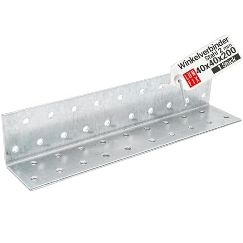 Connettore angolare – 1 pezzo – angolo piastra 40 x 40 x... - Sports & Fitness Amazon Italie à 1.24€