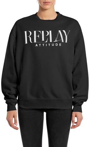 Replay W3106c Sudadera, 098 Negro, XS para Mujer - Toys & Games Amazon Spain à 27.29€